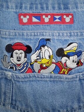 Vintage Disney Mickey Overall Shorts